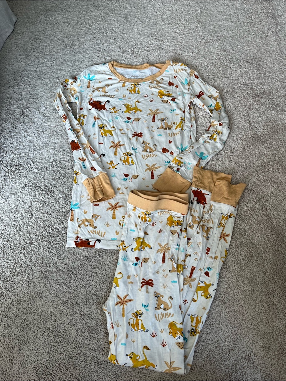 Little Sleepies Kids Lion King Pajama Set